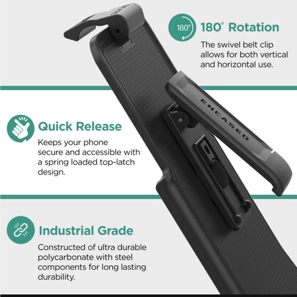 Encased iPhone 13 Belt Clip NIB - Picture 7 of 9